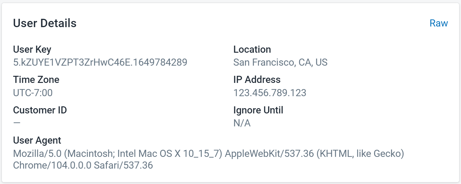 Figure 2: User Details