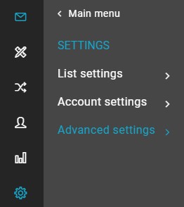 Advanced Settings