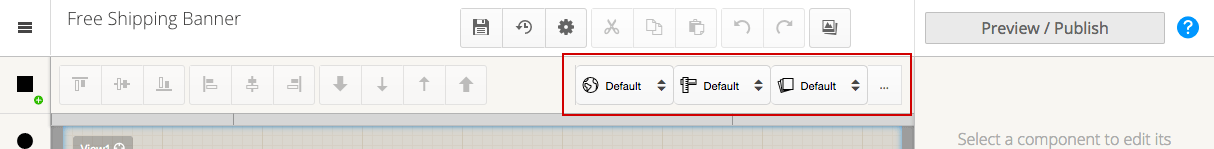 Figure: Editing Scope Dropdowns