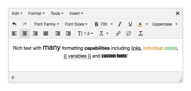 Figure: Text Editor