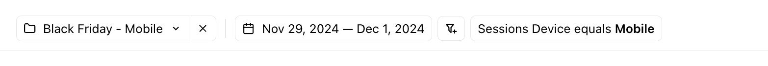 Saved View