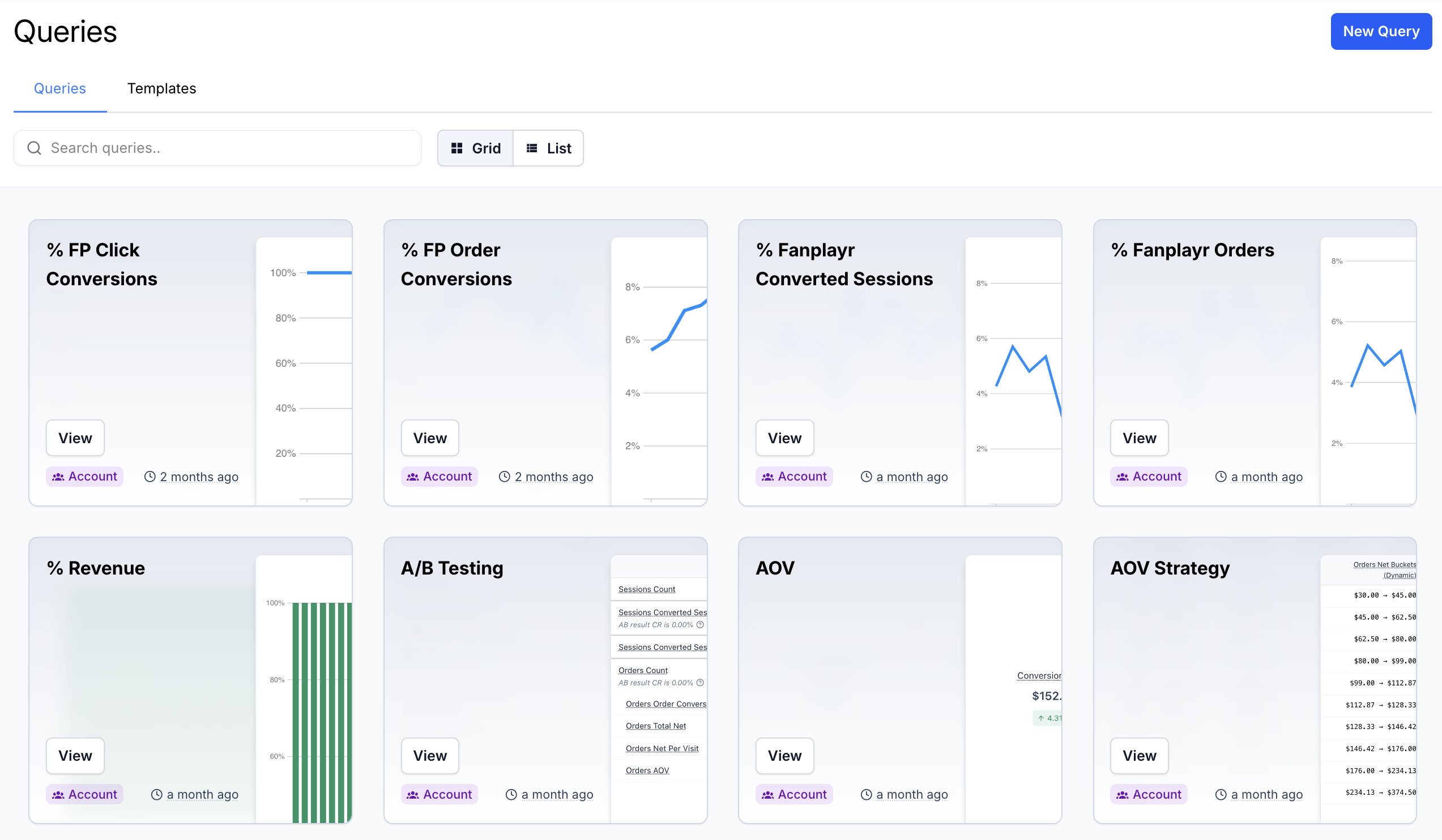 Query List